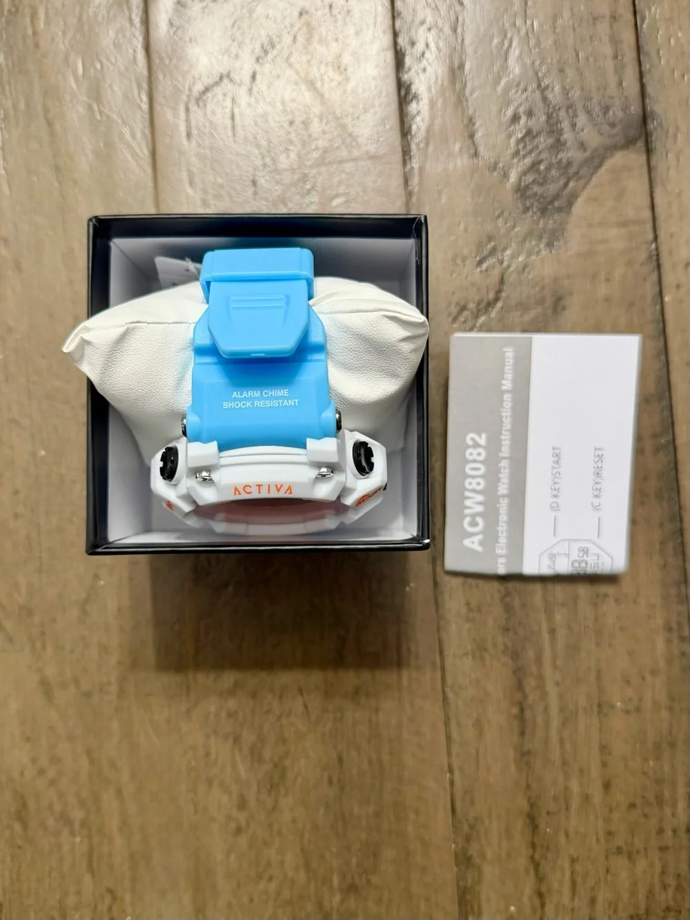 NWT Activa Summit X Invicta Unisex Digital Sport Watch Blue Orange ACW8082-012